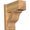 Ekena Millwork Funston Rough Sawn Craftsman Outlooker, Western Red Cedar, 8"W x 18"D x 18"H OUT08X18X18FST04RWR - alternate 1